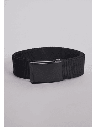 Cinturon Hebilla Letras Negro Sioux