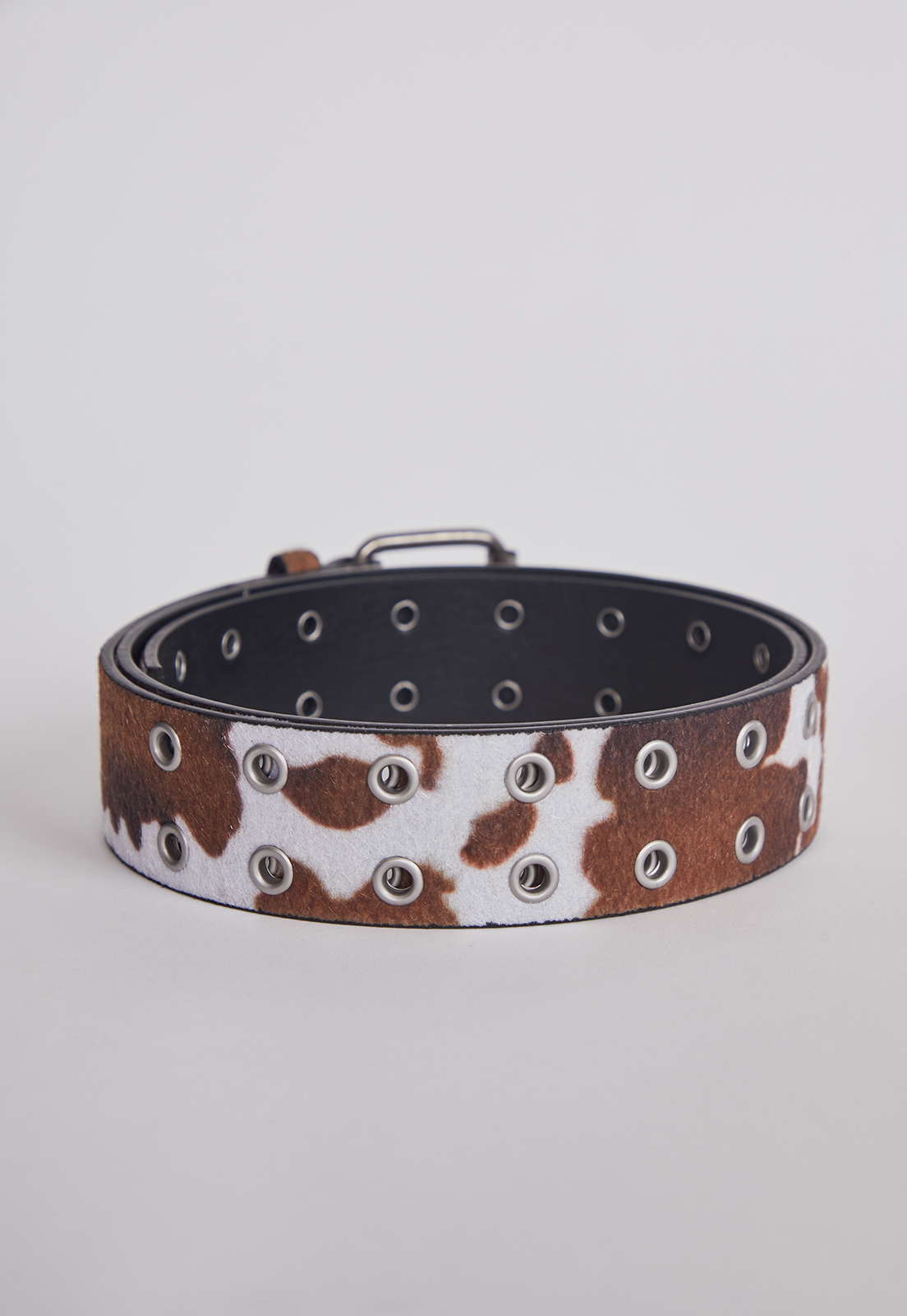 Cinturon Eyelet Vaca Negro Sioux 2