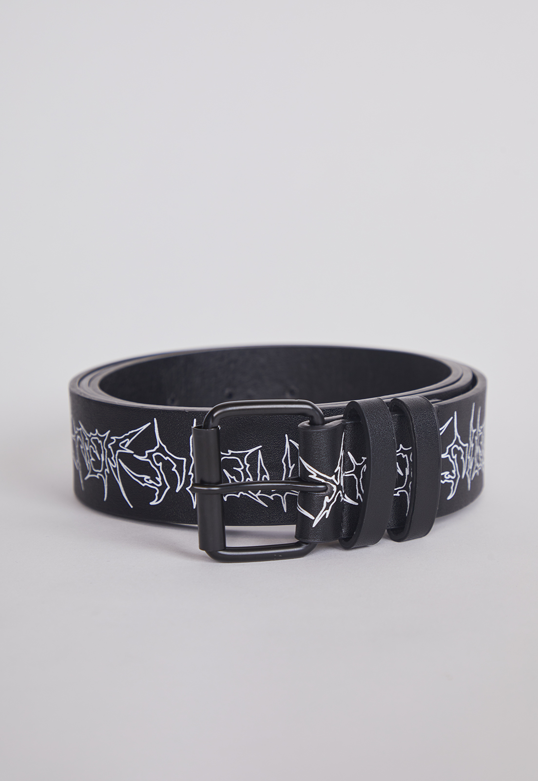 Cinturón Hebilla Impreso Negro Sioux 1