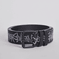 Cinturón Hebilla Impreso Negro Sioux - Miniatura 1