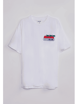 Polera Hombre Manzana Blanco Sioux