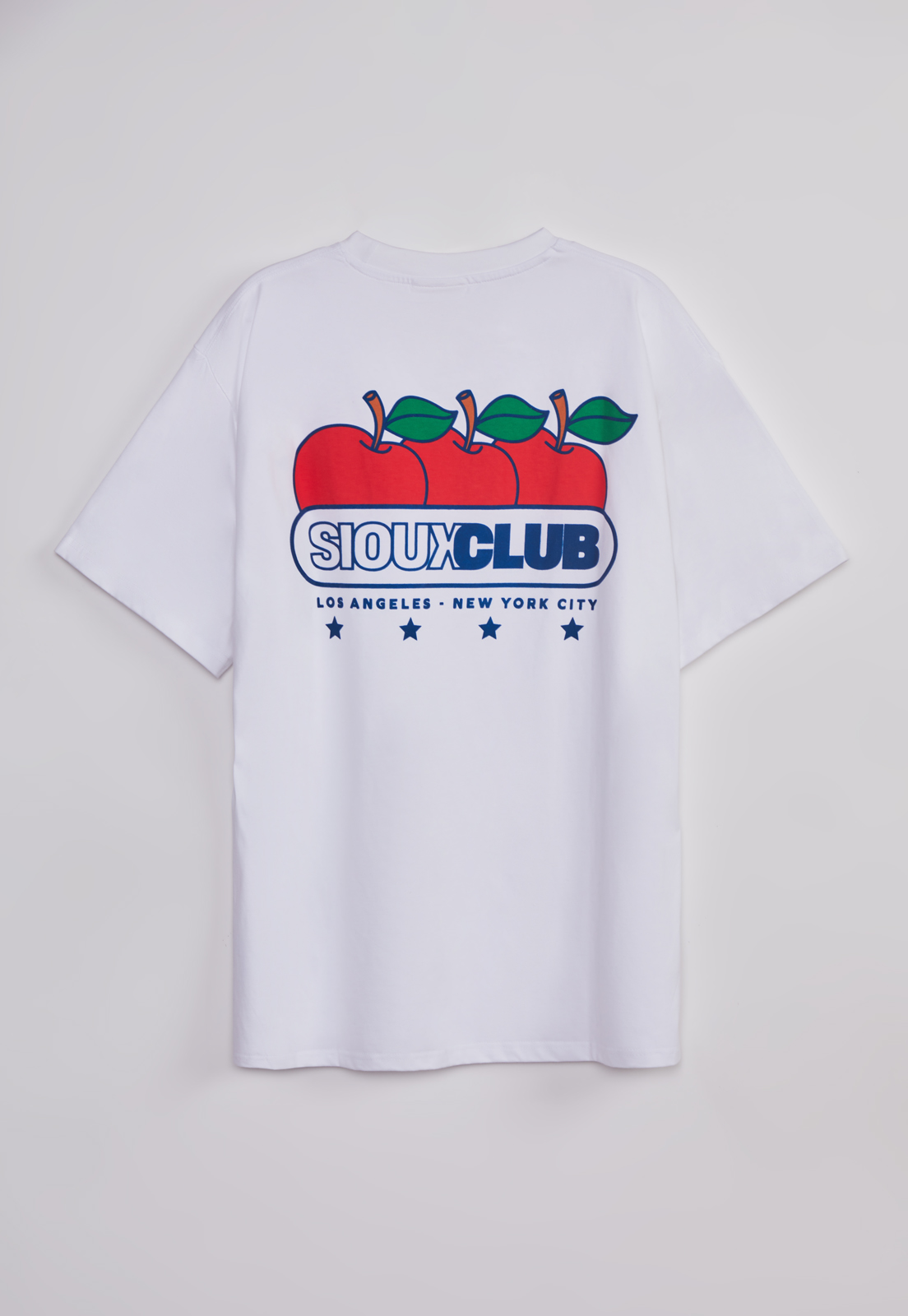 Polera Hombre Manzana Blanco Sioux 2