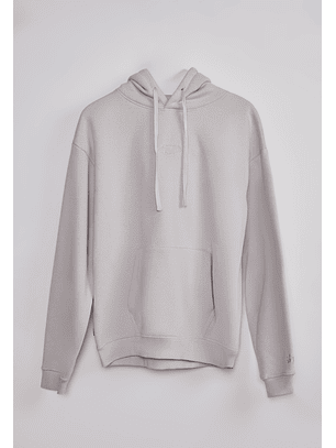 Polerón Hombre Gorro Básico Gris Sioux