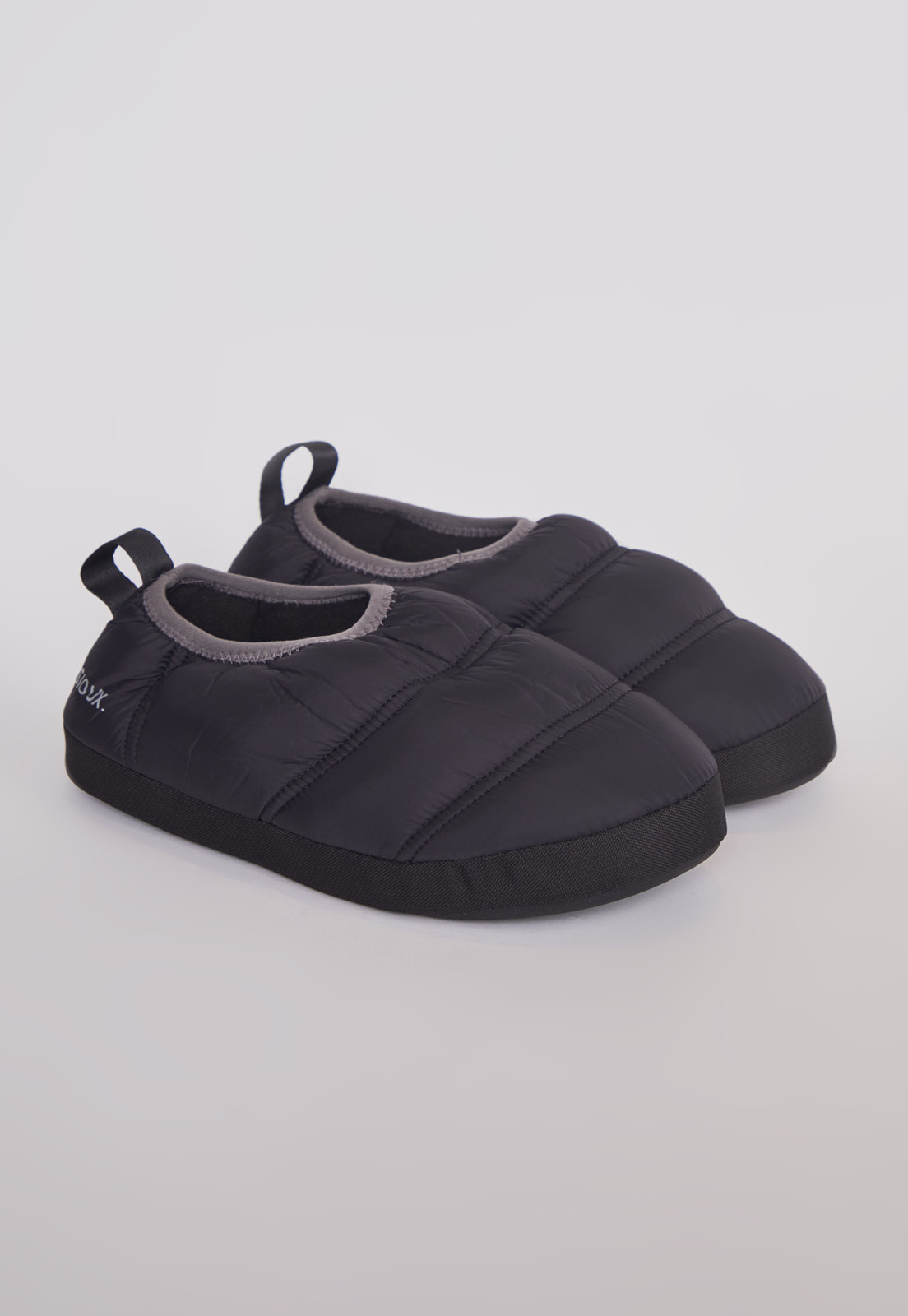 Pantufla Relaxed Hombre Negro Sioux 2