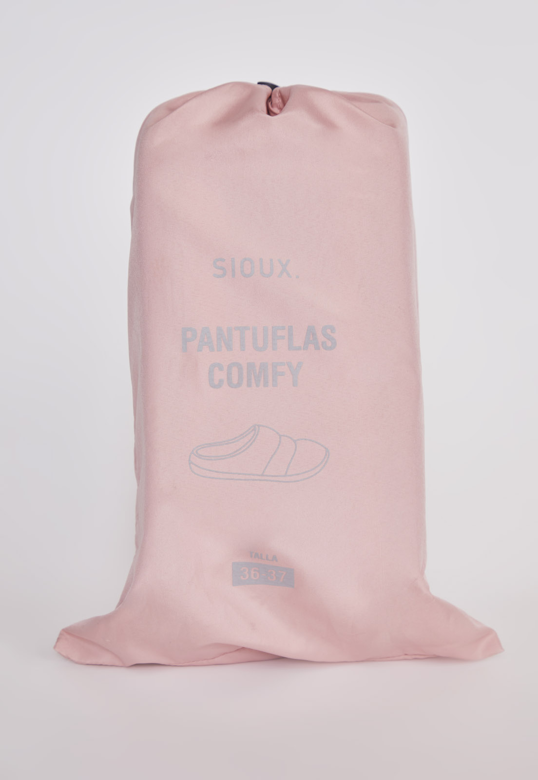 Pantufla Tradicional Mujer Rosado sioux 3