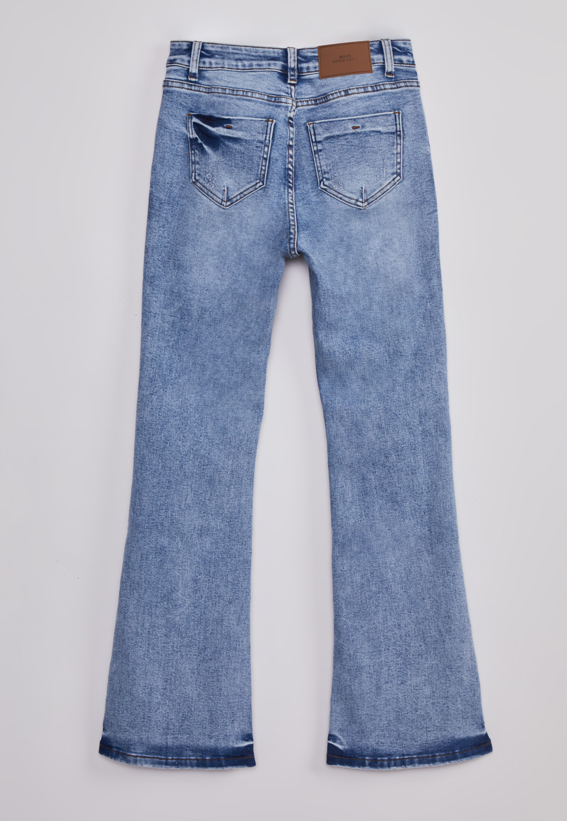 Jeans Mujer Celeste Flare Celeste Sioux 2