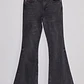 Jeans Mujer Flare Tiro Bajo Negro Sioux - Miniatura 1