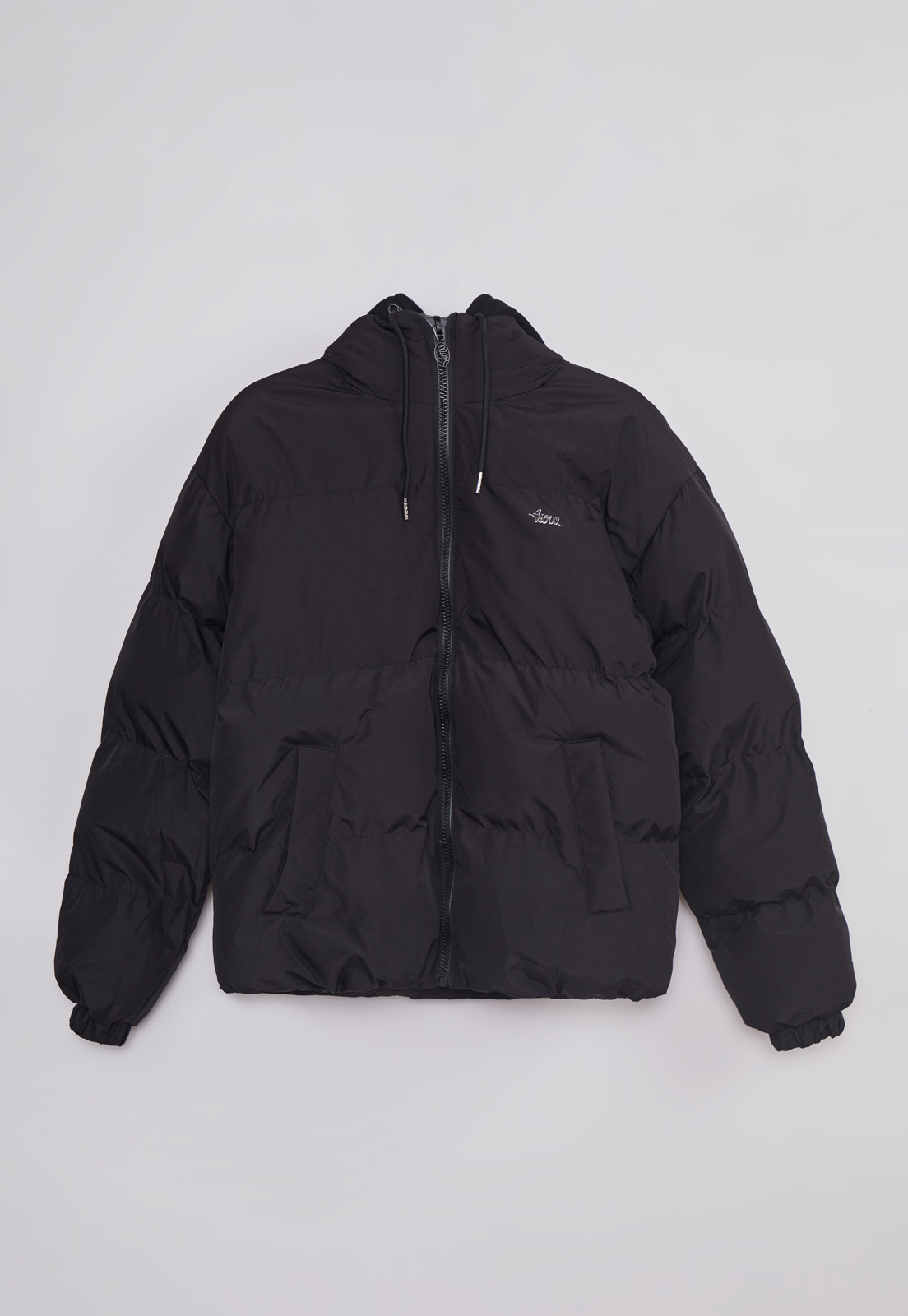 Parka Hombre Tipo Polerón Negro Sioux 1