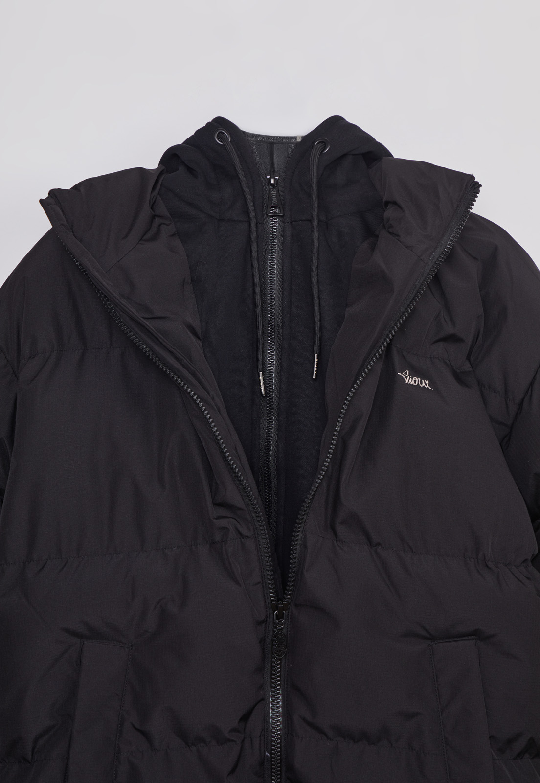 Parka Hombre Tipo Polerón Negro Sioux 3
