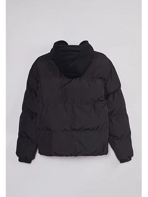 Parka Hombre Tipo Polerón Negro Sioux