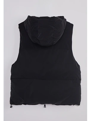 Parka Hombre Sin Mangas Negro Sioux