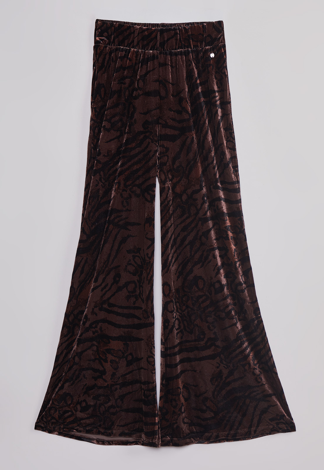 Pantalón Mujer Wide Leg Plush Café Sioux 1