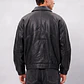 Chaqueta Hombre Piel Costuras Negro Sioux - Miniatura 2