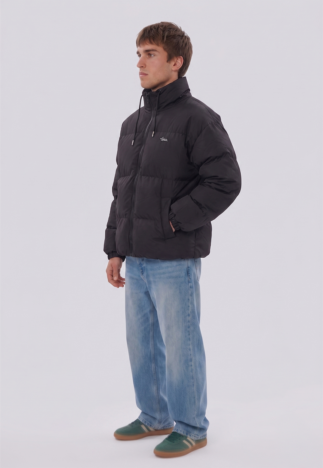 Parka Hombre Tipo Polerón Negro Sioux 3