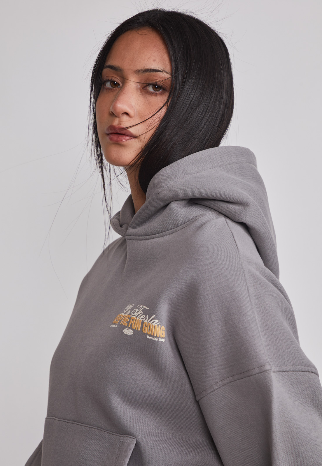 Polerón Mujer Yellow Gris Sioux 4