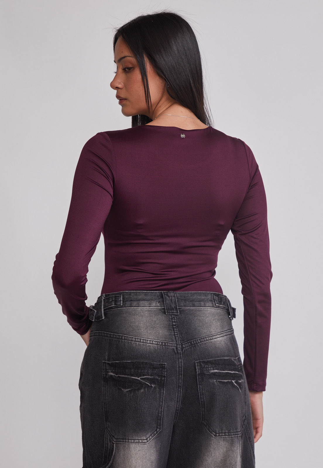 Body Mujer Poliamida Lila Sioux 3