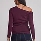 Polera Mujer Hombro Caido Lila Sioux - Miniatura 3