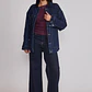 Chaqueta Mujer Raw Denim Worker Azul Sioux - Miniatura 2