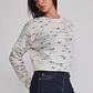Sweater Mujer Jaspeado Crudo Sioux - Miniatura 1