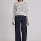 Sweater Mujer Jaspeado Crudo Sioux - Miniatura 2