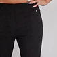 Pantalón Mujer Flare Efecto Suede Negro Sioux - Miniatura 4