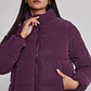 Parka Mujer Efecto Peachy Morado Sioux - Miniatura 6