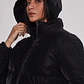 Parka Mujer Efecto Peachy Negro Sioux - Miniatura 5