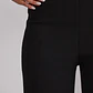 Pantalón Mujer Tejido Melange Negro Sioux - Miniatura 4