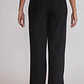 Pantalón Mujer Tejido Melange Negro Sioux - Miniatura 3