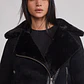 Chaqueta Mujer Aviadora Piel Negro Sioux - Miniatura 5