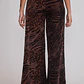Pantalón Mujer Wide Leg Plush Café Sioux - Miniatura 3