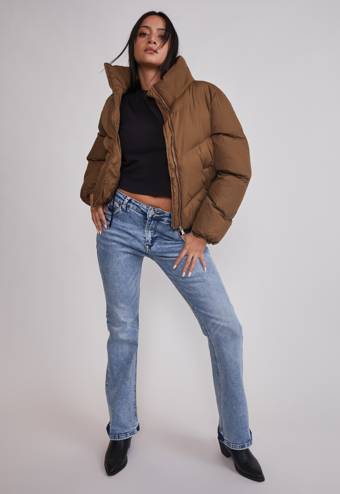 Jeans Mujer Celeste Flare Celeste Sioux 5
