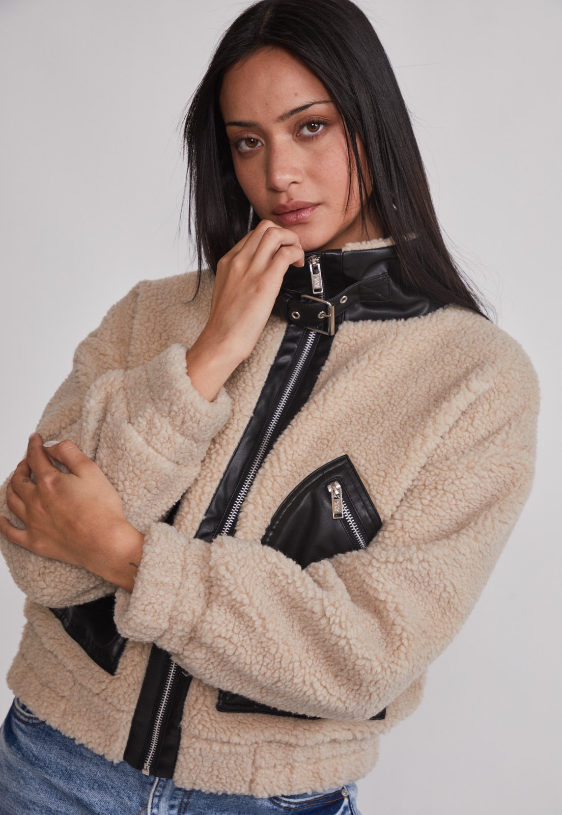 Polar Mujer Ecocuero Crudo Sioux 5