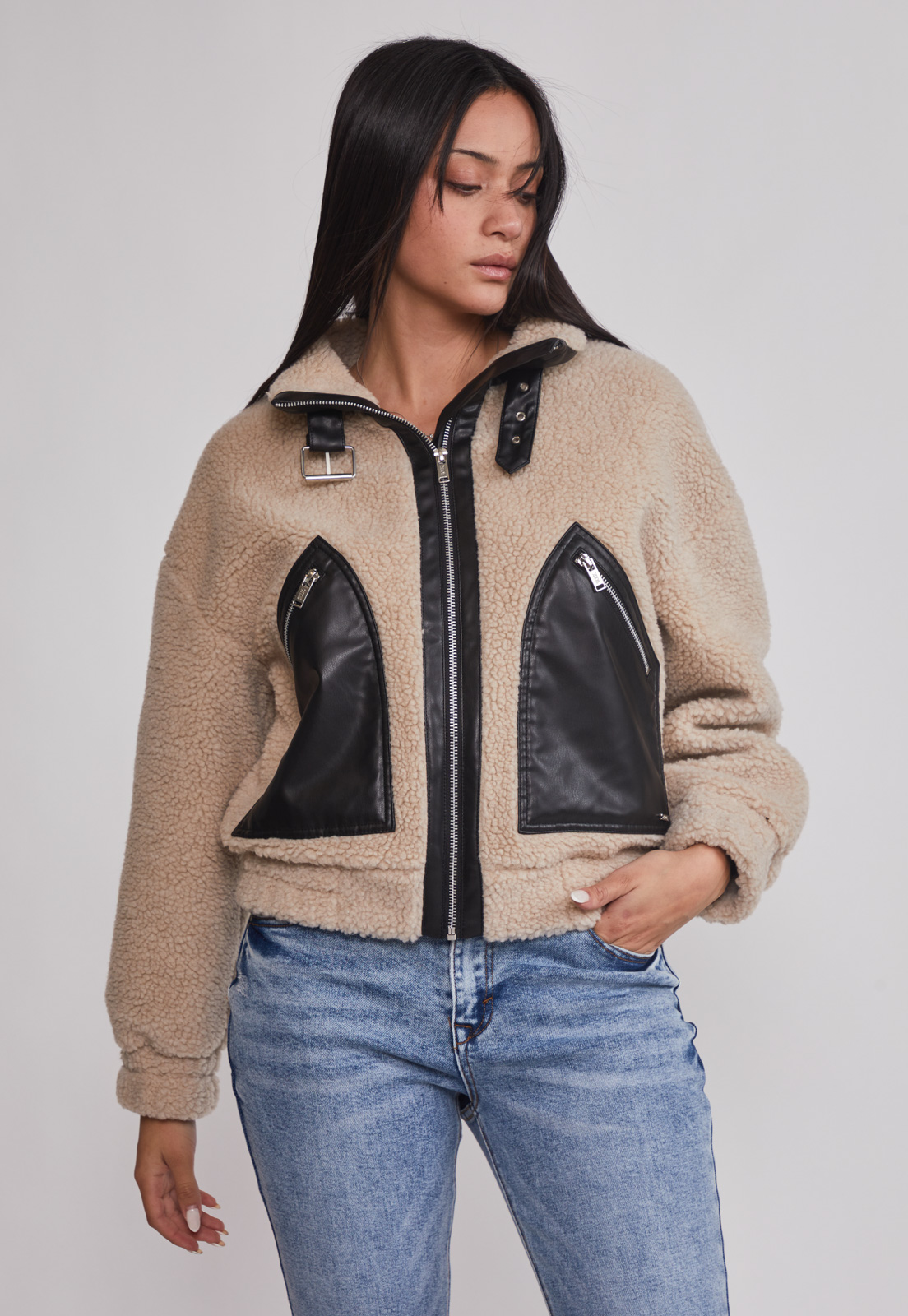 Polar Mujer Ecocuero Crudo Sioux 1