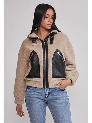 Polar Mujer Ecocuero Crudo Sioux