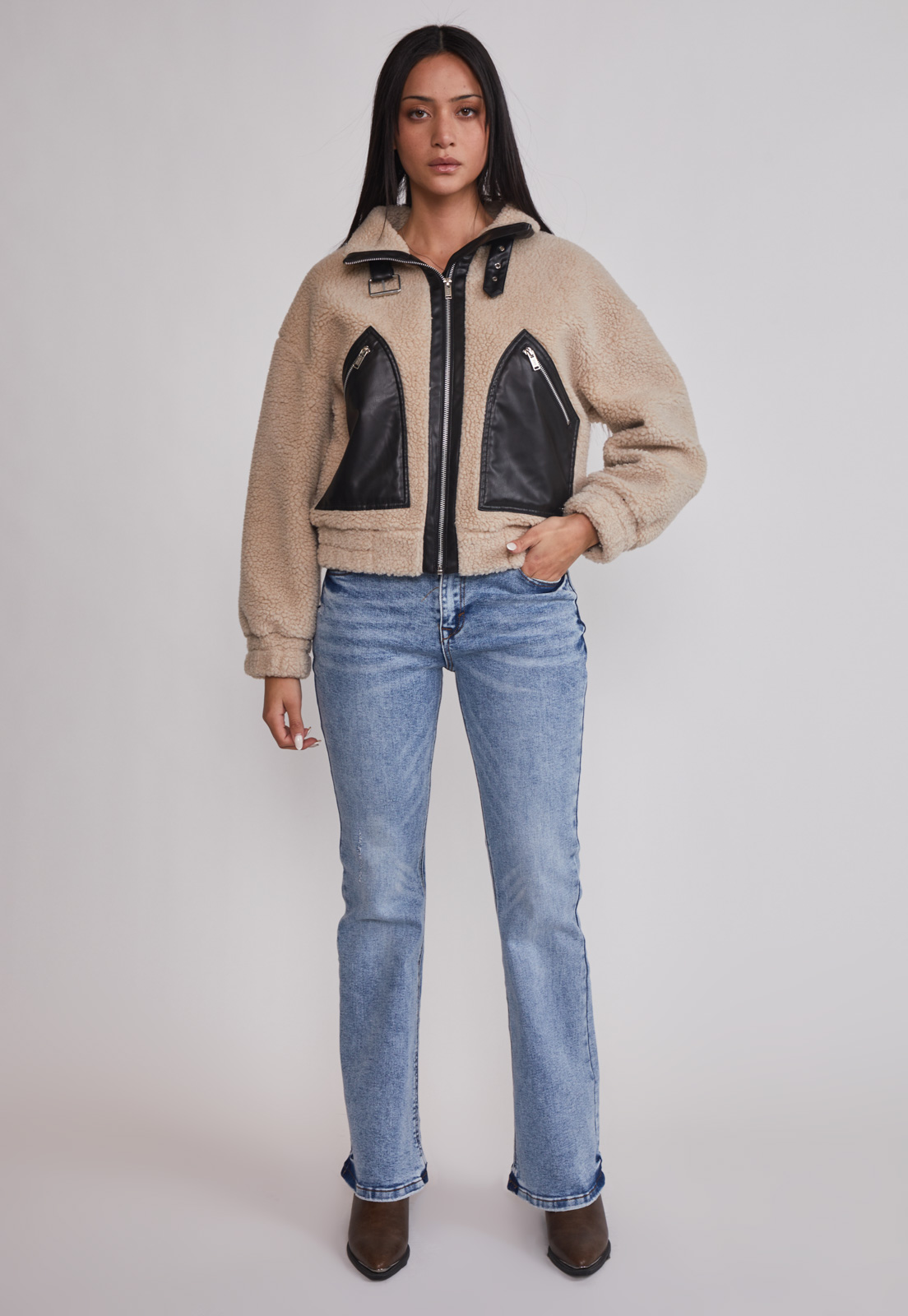 Polar Mujer Ecocuero Crudo Sioux 2