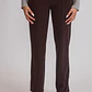 Pantalón Mujer Tejido Wide Café Sioux - Miniatura 1