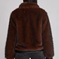 Chaqueta Mujer Detalles Ecocuero Café Sioux - Miniatura 3