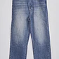 Jeans Hombre Baggy Oxidado Azul Sioux - Miniatura 1