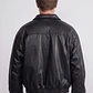 Chaqueta Hombre Efecto Piel Negro Sioux - Miniatura 2