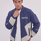 Chaqueta Hombre Retro Bordados Azul Sioux - Miniatura 1