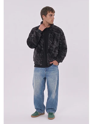 Jeans Hombre Baggy Oxidado Azul Sioux