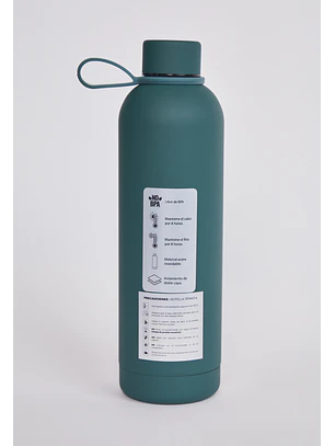 Botella Engomada Verde