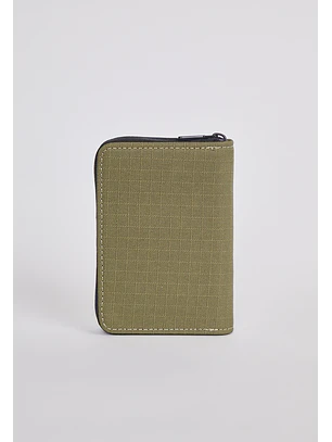 Billetera Cuadrados Verde