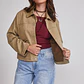 Chaqueta Mujer Bolsillos Delanteros Verde Sioux - Miniatura 1