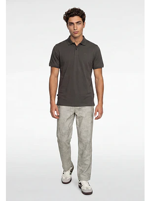 Pantalón Hombre Relaxed Camuflado Gris
