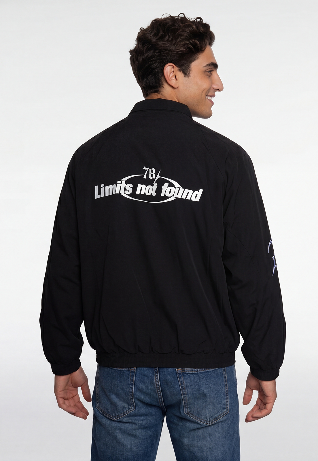 Chaqueta Hombre Bordados Death Negro 4