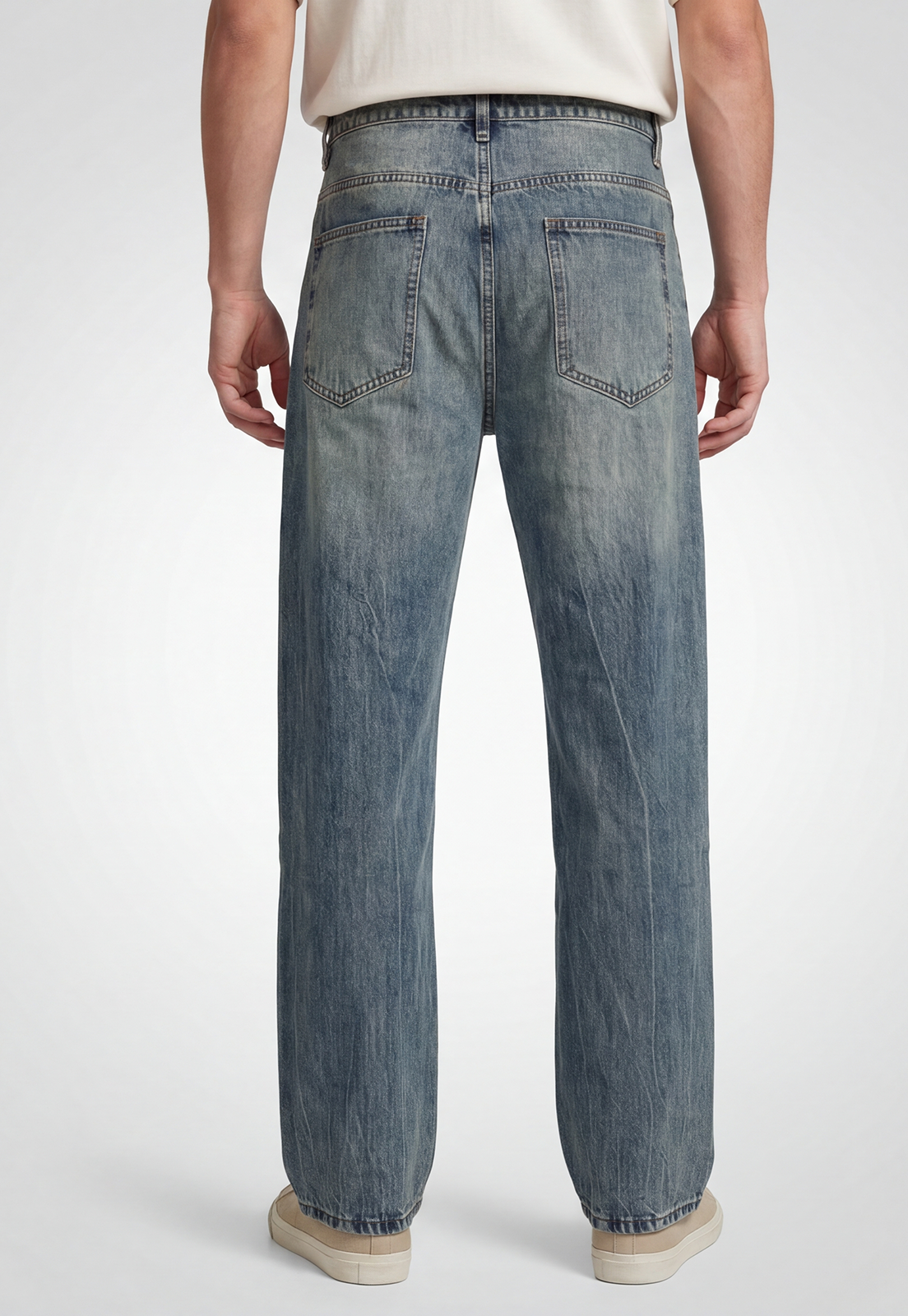 Jeans Hombre Loose Fit Proceso Celeste 3