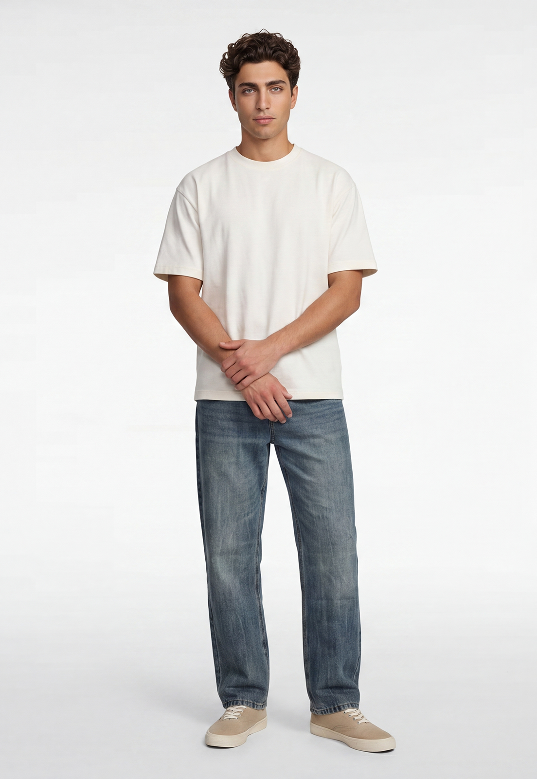 Jeans Hombre Loose Fit Proceso Celeste 2