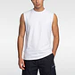 Sudadera Hombre Musculosa Oversize Blanco - Miniatura 1